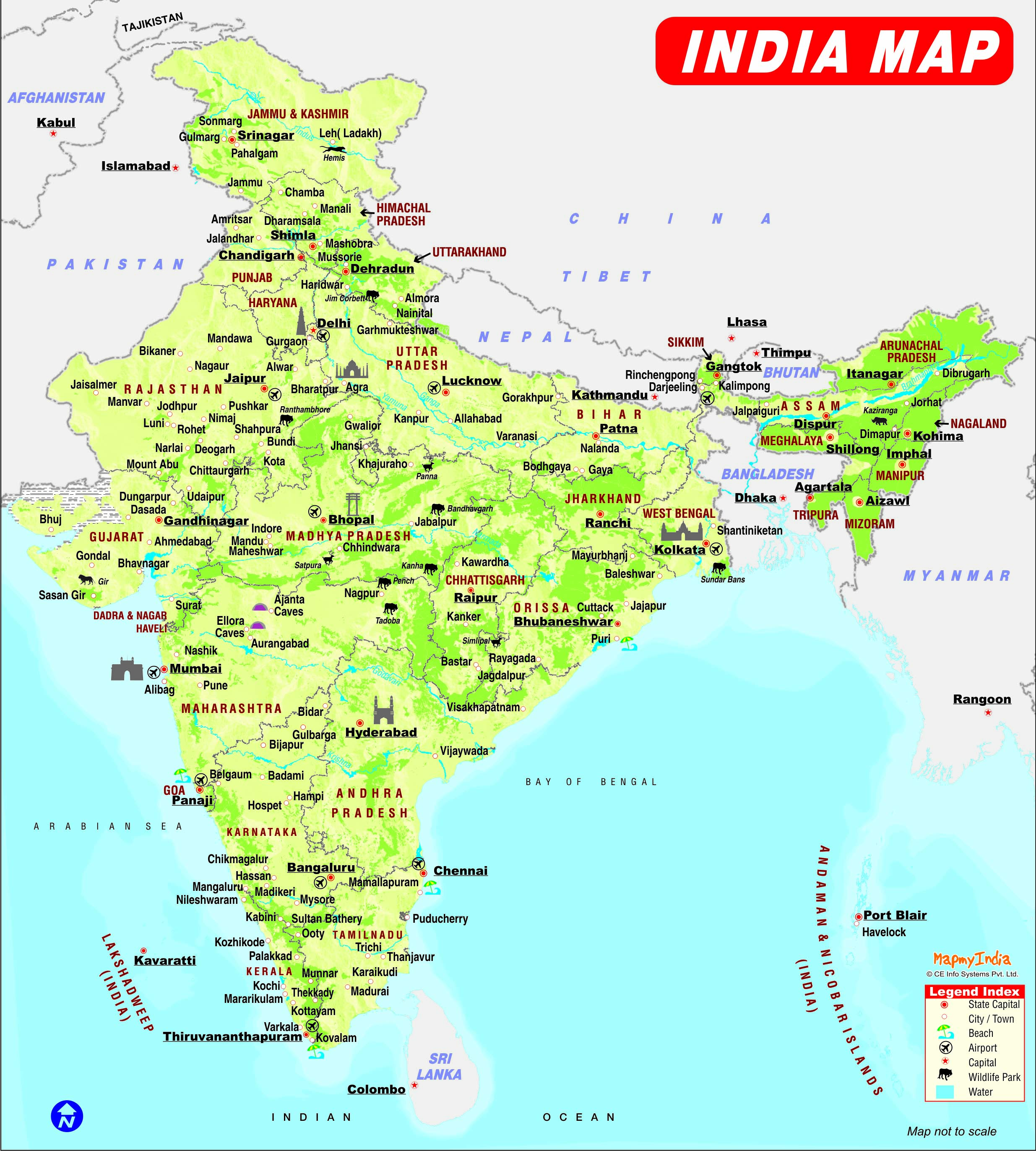 Maps Of Delhi