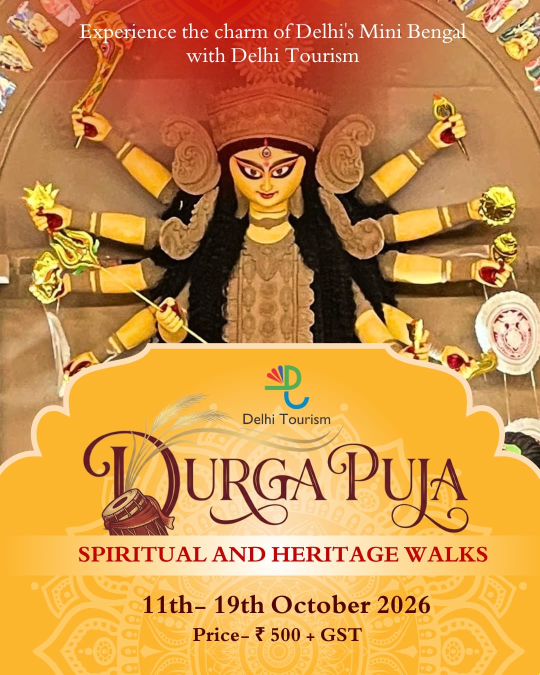 Puja Eve Evening Walk